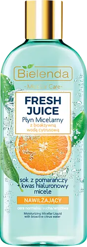 Bielenda Fresh Juice Nawilżający Płyn Micelarny Pomarańcza