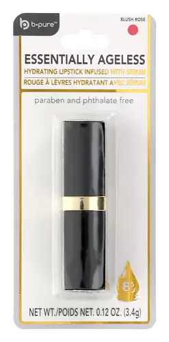 B-Pure Essentially Ageless Hydrating Serum Lipstick Blush Rose
