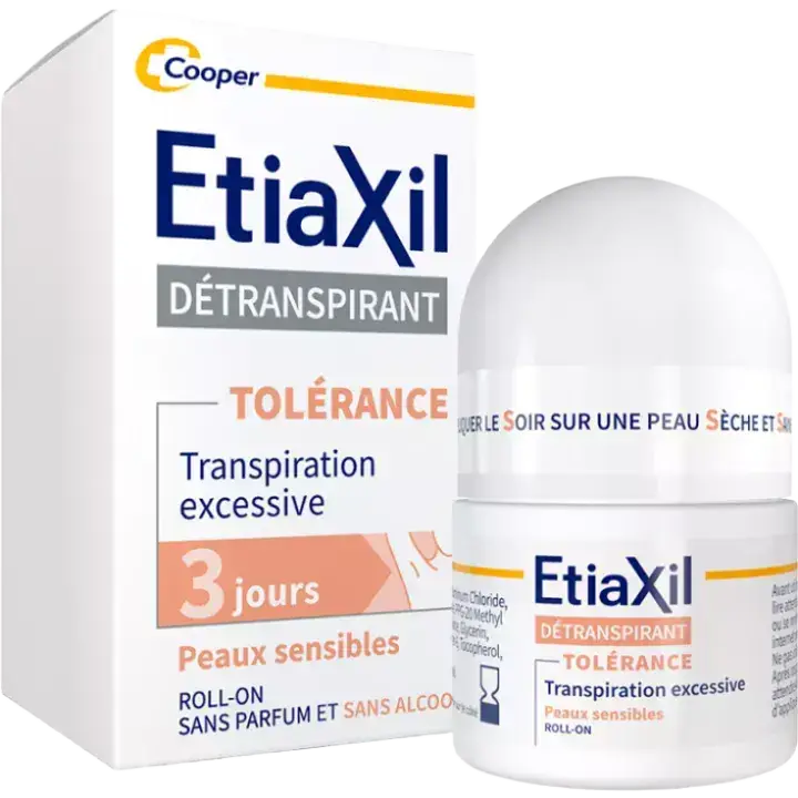 Etiaxil Détranspirant Tolérance Confort+ Aisselle
