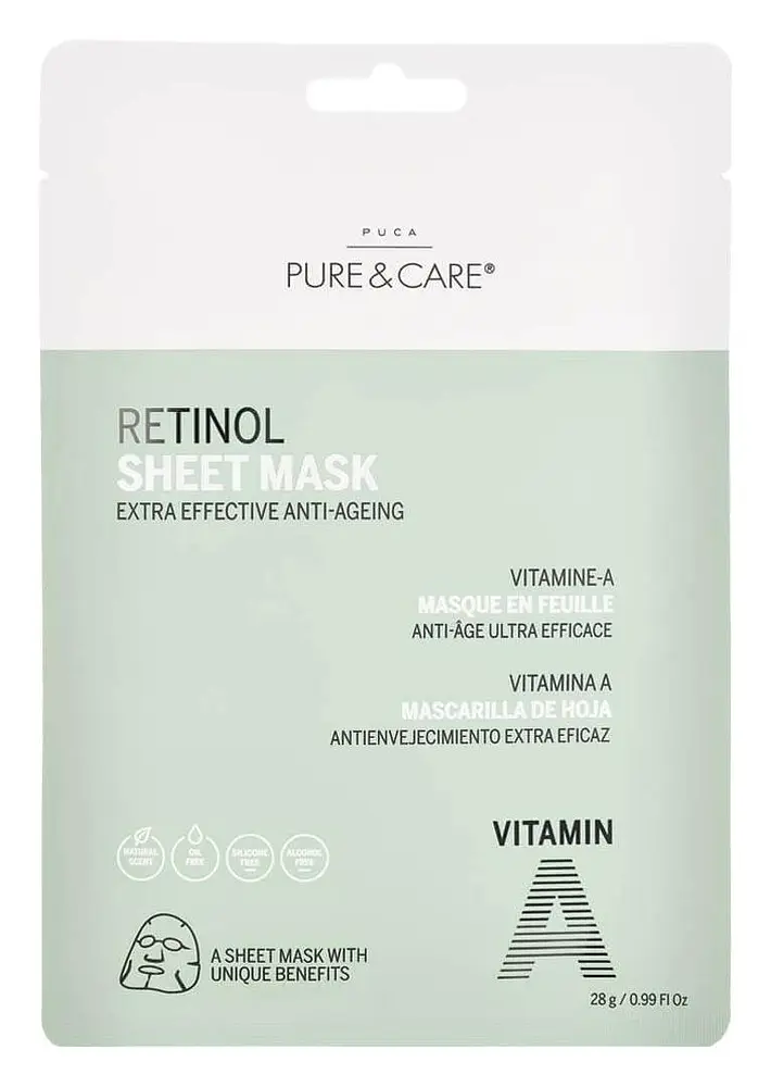 Puca – Pure & Care Retinol Sheet Mask
