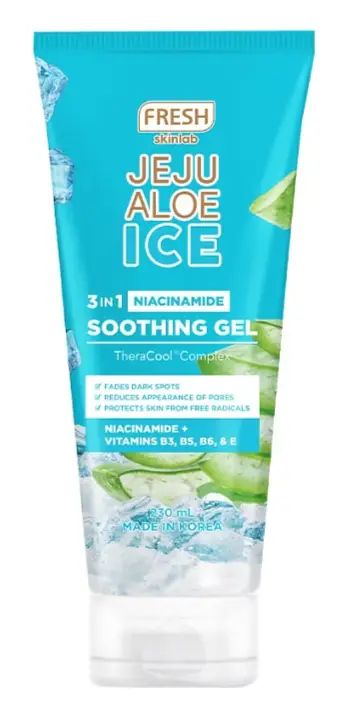 Fresh Skinlab Jeju Aloe Ice 3 In 1 Niacinamide Soothing Gel