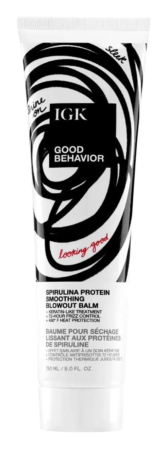 IGK Hair Good Behavior Spirulina Protein Anti-Frizz Smoothing  Balm