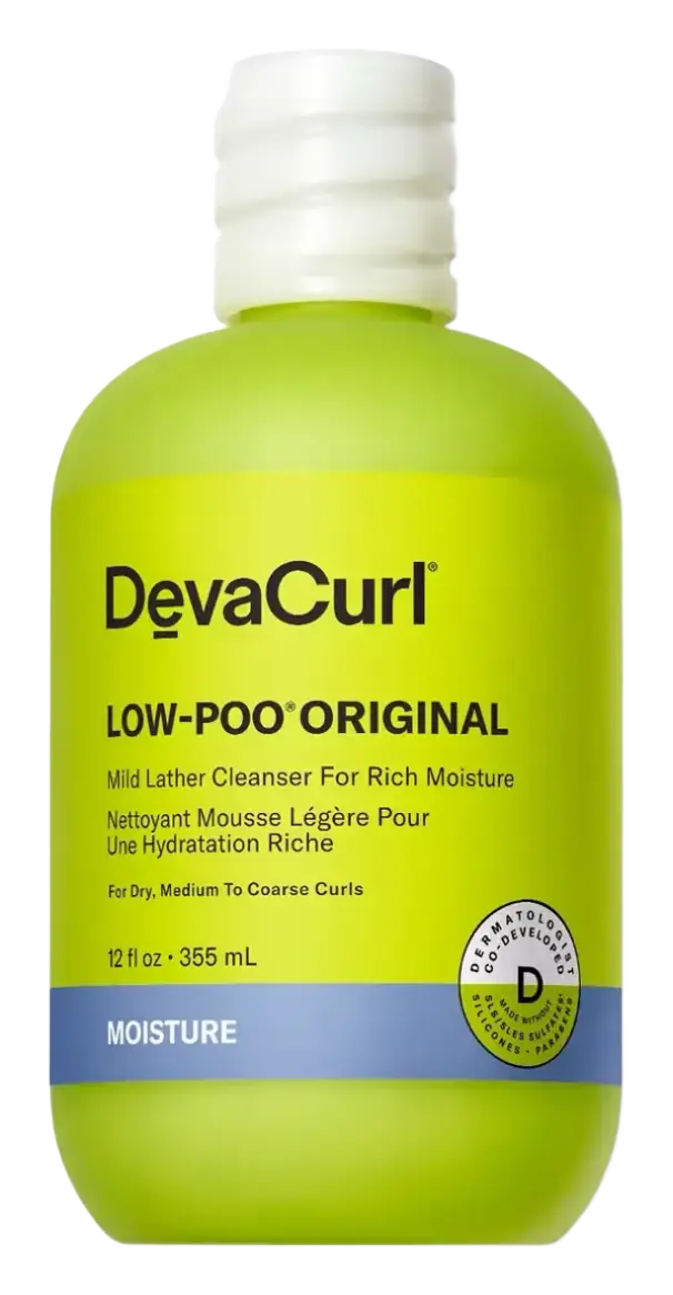 DevaCurl Low-Poo Original Mild Lather Cleanser For Rich Moisture