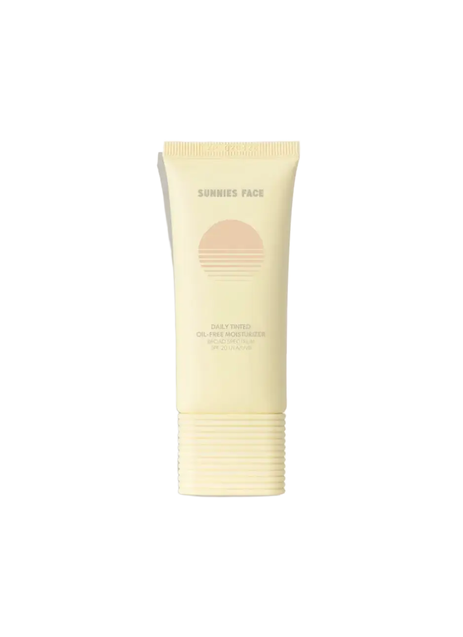 Sunnies Face Daily Tinted Oil-Free Moisturizer Broad Spectrum SPF 20 Sandy