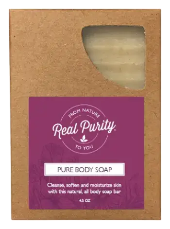 Real Purity Body Soap Bar Pure
