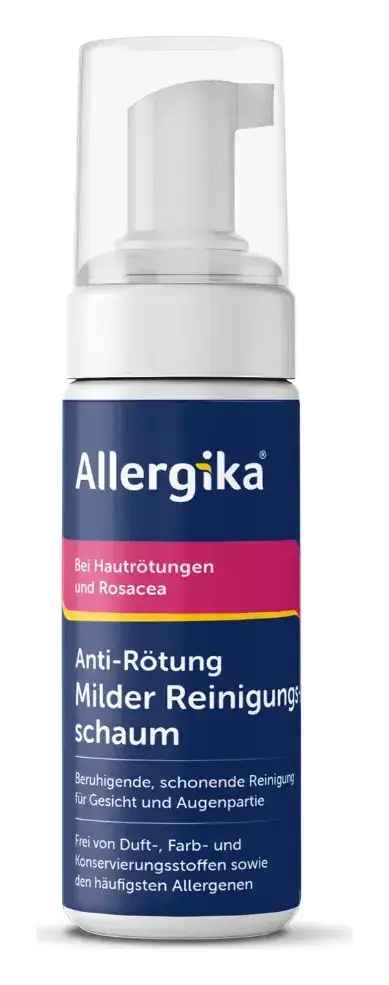 Allergika Anti-Rötung Milder Reinigungsschaum