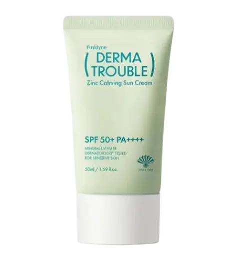 Fusidyne Derma Trouble Zinc Calming Sun Cream SPF 50+