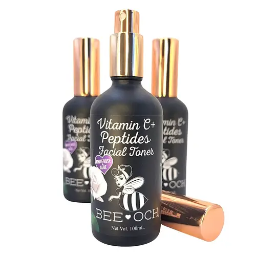Bee-Och Vitamin C + Peptides Facial Toner