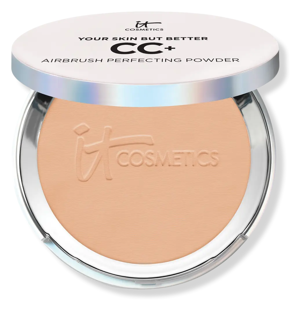 IT Cosmetics CC+ Airbrush Perfecting Powder Foundation Medium Tan