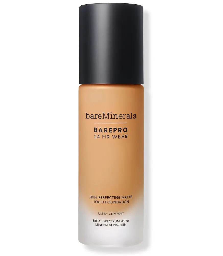 bareMinerals Barepro 24H Skin-Perfecting Matte Liquid Foundation Medium 35 Warm