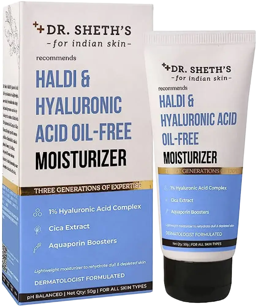 Dr. Sheth's Oil-Free Moisturizer Haldi & Hyaluronic Acid