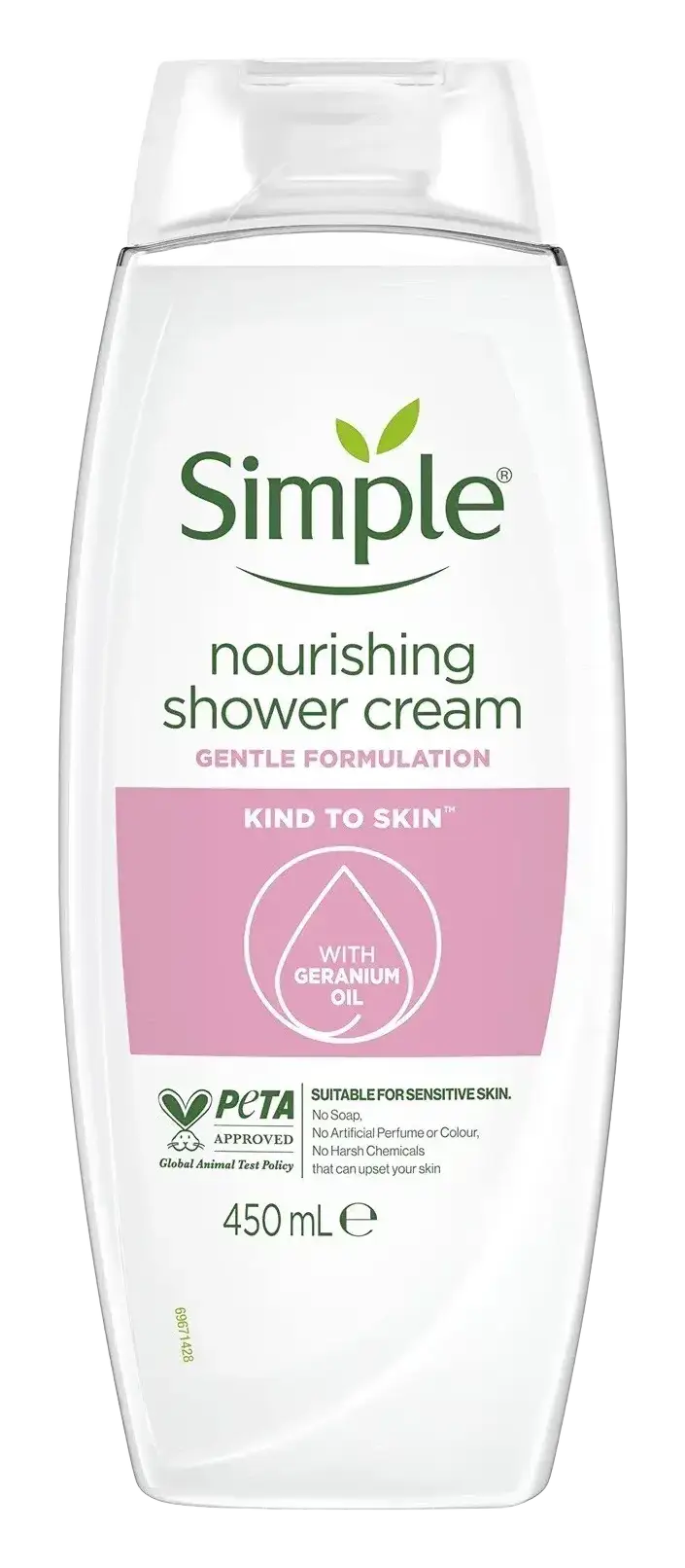 Simple Skincare Nourishing Shower Cream