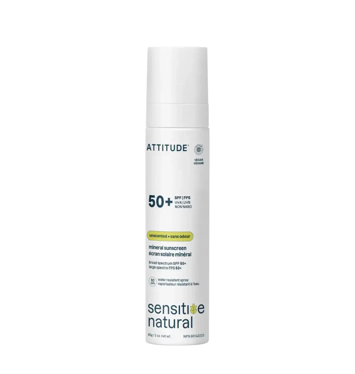 ATTITUDE Mineral Sunscreen Spray SPF 50+