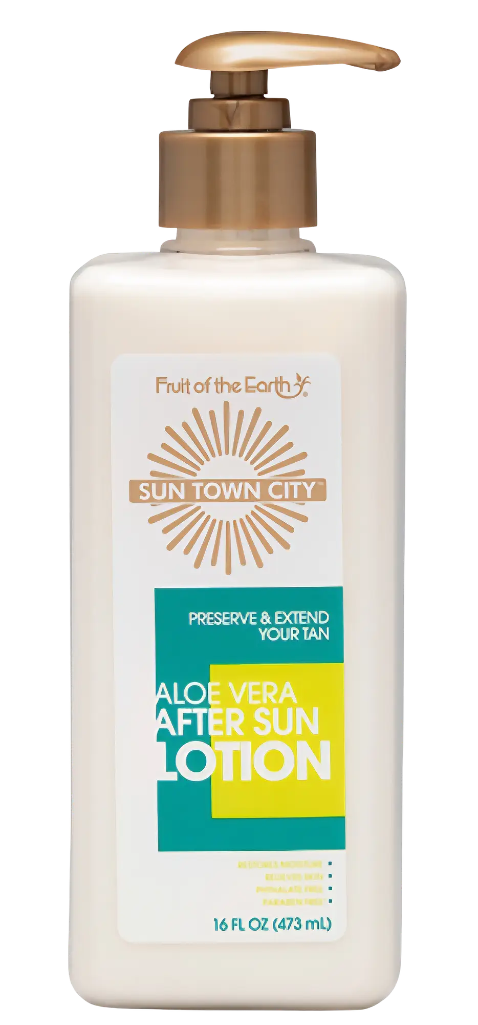 Fruit of the Earth Sun Town City Aloe Vera After Sun Lotion