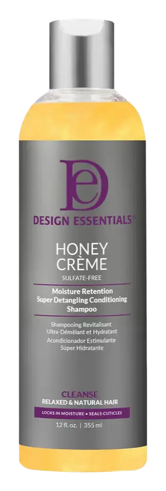 Design Essentials Honey Creme Moisture Retention Super Detangling Conditioning Shampoo
