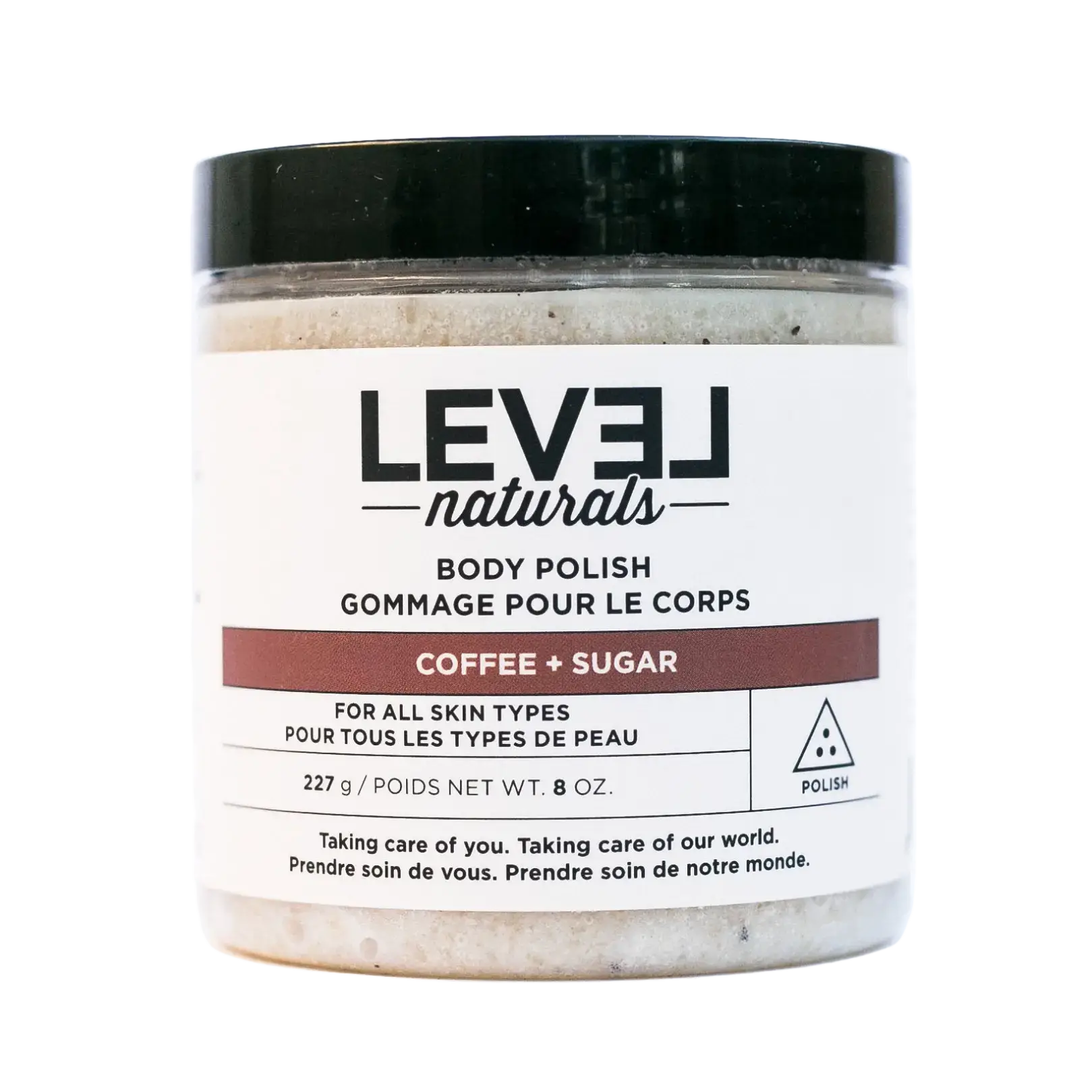 Level Naturals Body Polish Coffee + Sugar