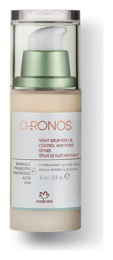 Natura Serum Noturno Antioleosidade E Poros - Chronos