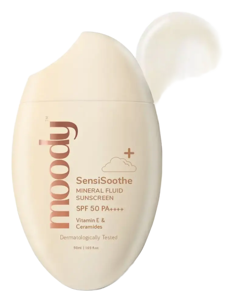 Moody SensiSoothe  SPF50  PA++++ Mineral Sunscreen