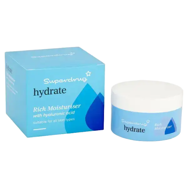 Superdrug Skin Hydrate Rich Hyaluronic Acid Moisturiser