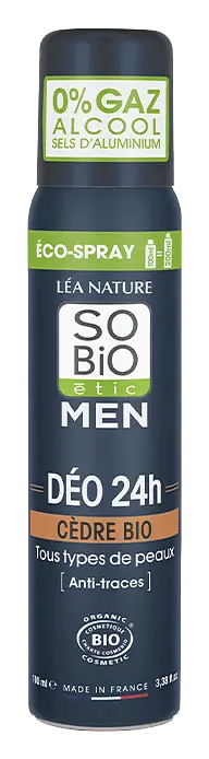 So’ Bio Etic Déo 24h Cèdre Bio Eco-Spray