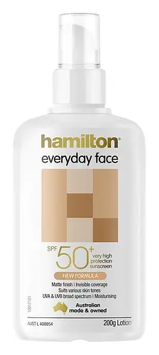 Hamilton SPF 50+ Everyday Face Cream