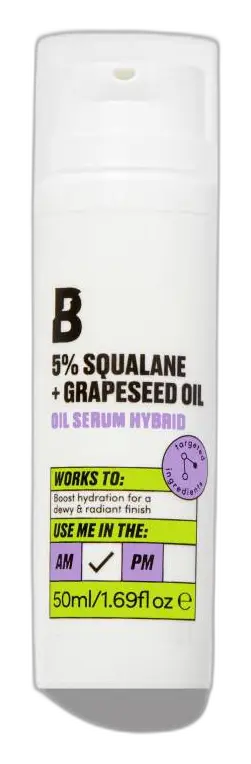 Beauty Bay 5% Squalane + Grapeseed Oil Serum Hybrid