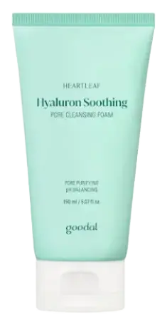 Goodal Heartleaf Hyaluron Soothing Pore Cleansing Foam