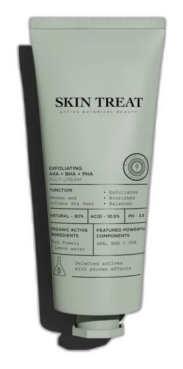 Skin Treat Exfoliating AHA + BHA + PHA Foot Cream