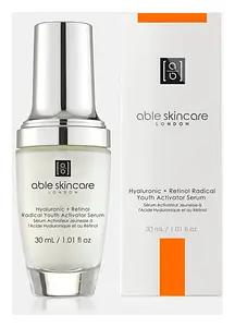 able skincare London Hyaluronic + Retinol Radical Youth Activator Serum