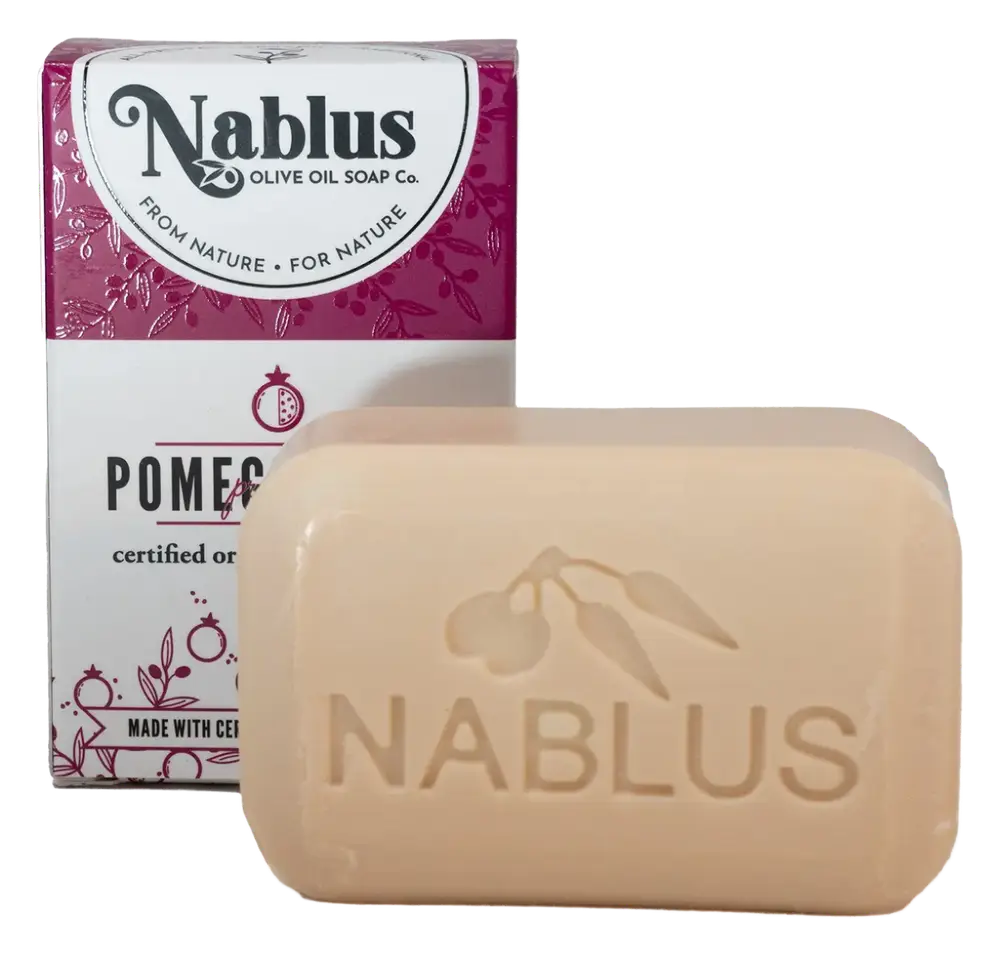 Nablus Soap Company Olive Oil Soap Pomegranate