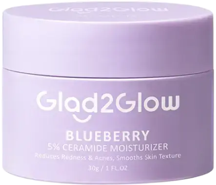 Glad2Glow 5% Blueberry Moisturizer Cream