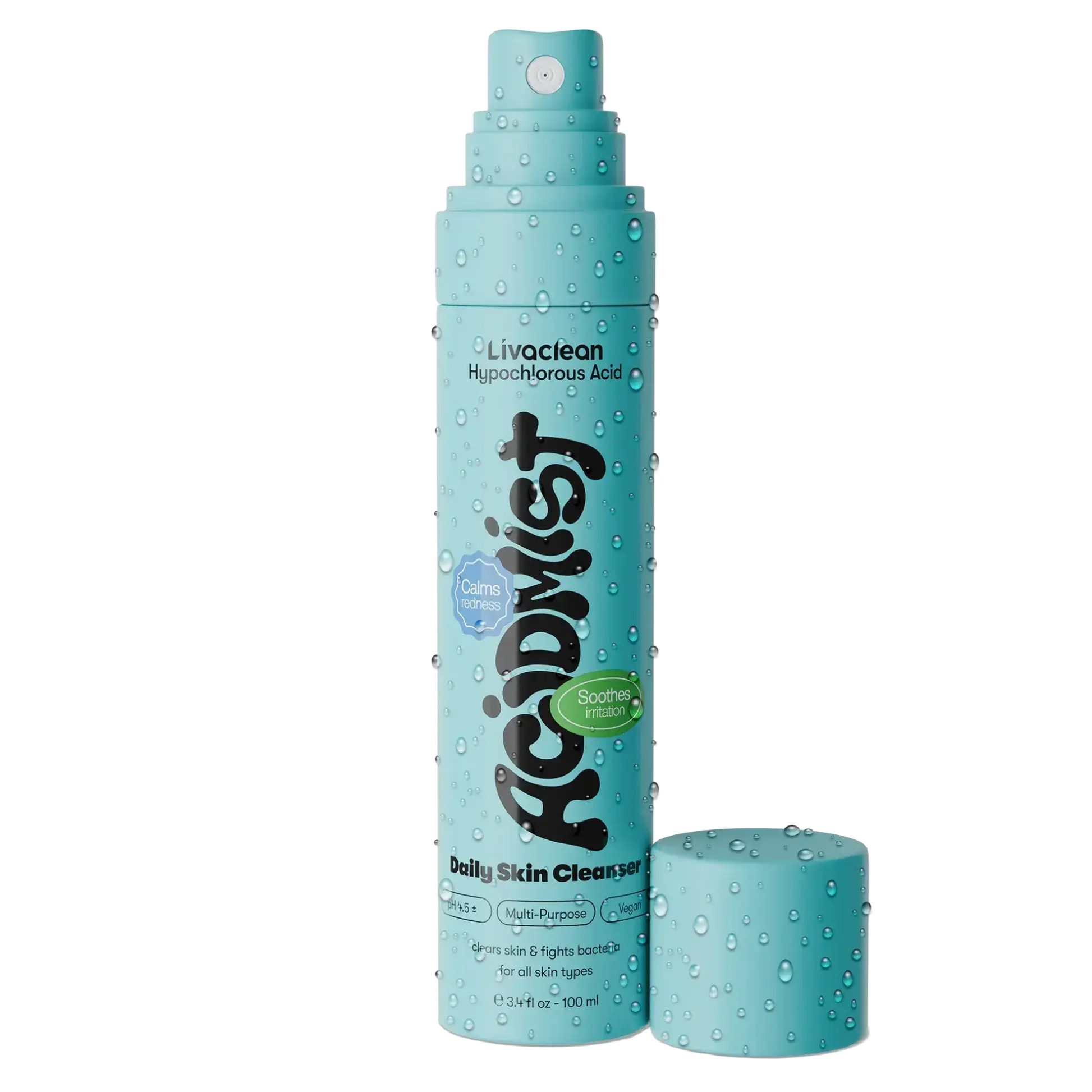 Livaclean Hypochlorous Acid Daily Skin Cleanser Spray