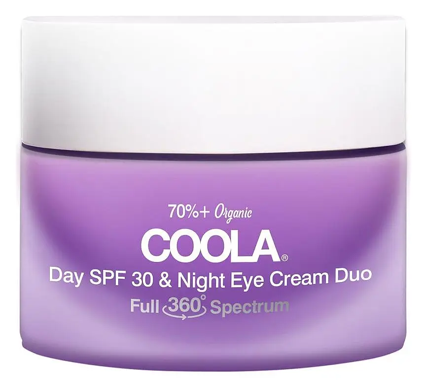 COOLA Full Spectrum 360 Day SPF 30 & Night Organic Eye Cream Duo