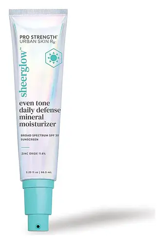 Urban Skin Sheerglow Even Tone Daily Defense Mineral Moisturizer SPF 30