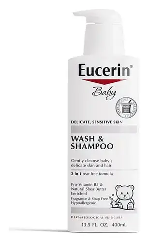 Eucerin Baby Wash And Shampoo