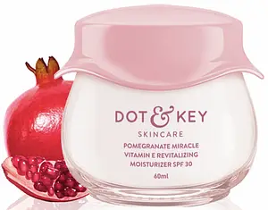Dot & Key Skincare Pomegranate + Multi-Peptide Anti Ageing Moisturizer SPF 30