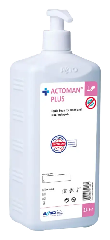 Acto Actoman Plus Liquid Soap For Hand And Skin Antisepsis