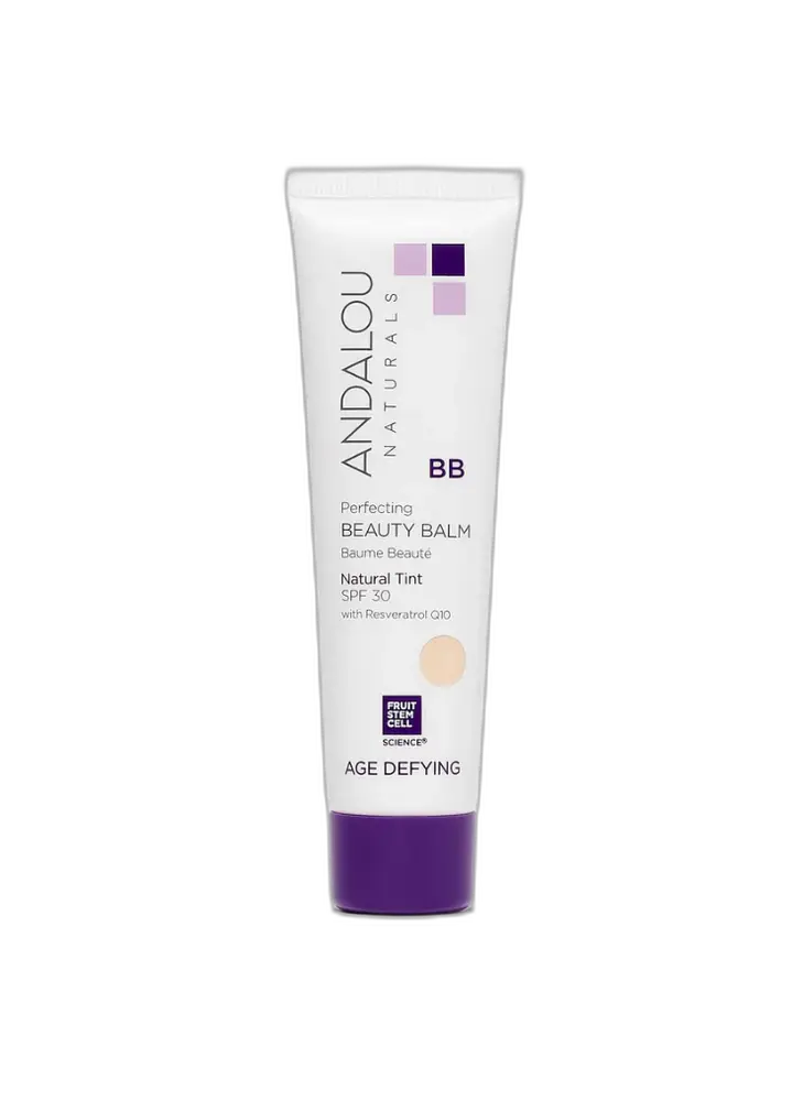 Andalou Naturals Age Defying Perfecting BB Beauty Balm Natural Tint SPF 30