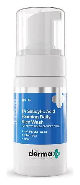 The Derma Co 1% Salicylic Acid Foaming Daily Face Wash