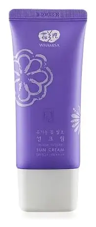 Whamisa Organic Flowers Sun Cream INTENSE SPF 50+ PA++++