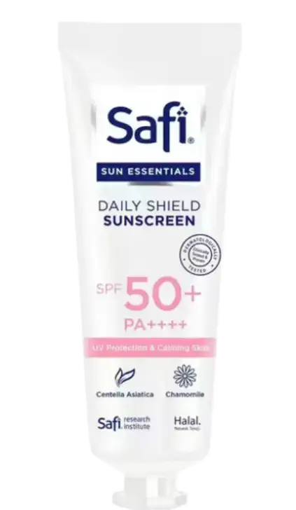 Safi Sun Essentials Daily Shield Sunscreen SPF 50+