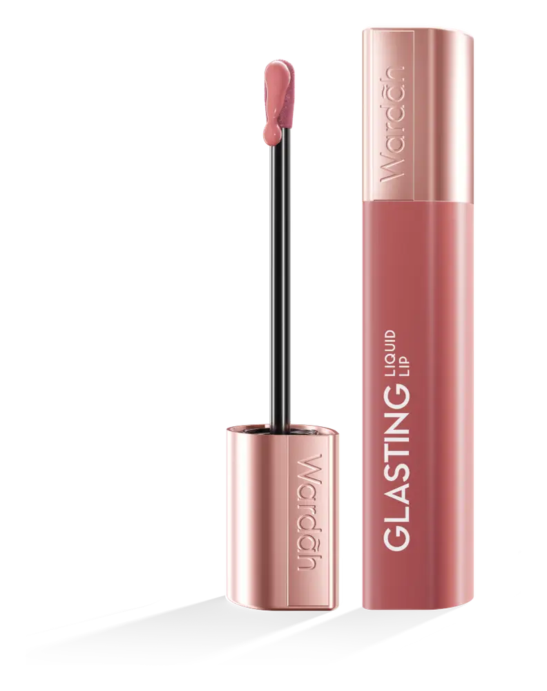 Wardah Glasting Liquid Lip 02 Peach Polish