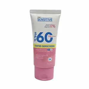 Dr. Sensitive Tinted Sunscreen SPF 60 01 Light to Medium