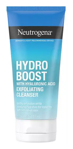 Neutrogena Hydro Boost Daily Gel Cream Exfoliating Cleanser With Hyaluronic Acid