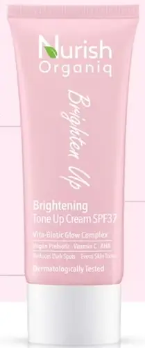 Nurish Organiq Brightening Tone Up Cream SPF 37