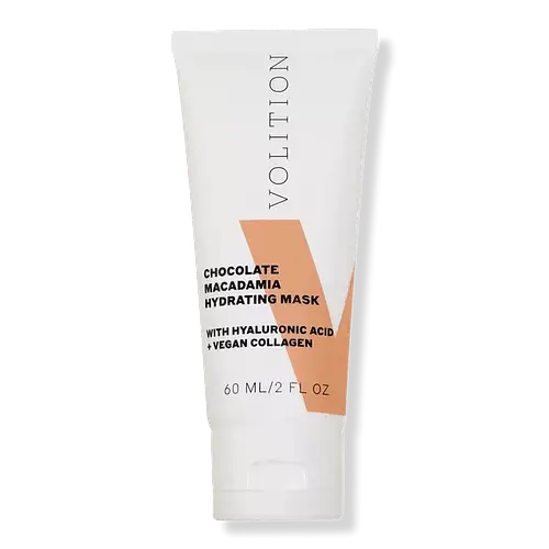 Volition Beauty Chocolate Macadamia Hydrating Mask with Hyaluronic Acid + Vegan Collagen