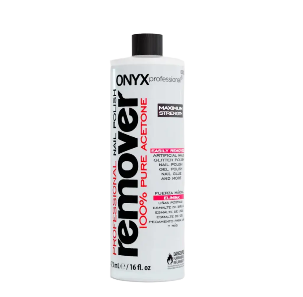 Onyx Professional 100% Pure Acetone Nail Polish Remover