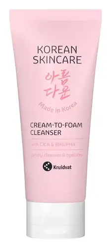 Kruidvat Korean Skincare Cream-To-Foam Cleanser