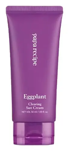 Papa Recipe Eggplant Clearing Sun Cream
