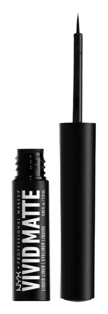 NYX Cosmetics Vivid Matte Liquid Liner Black